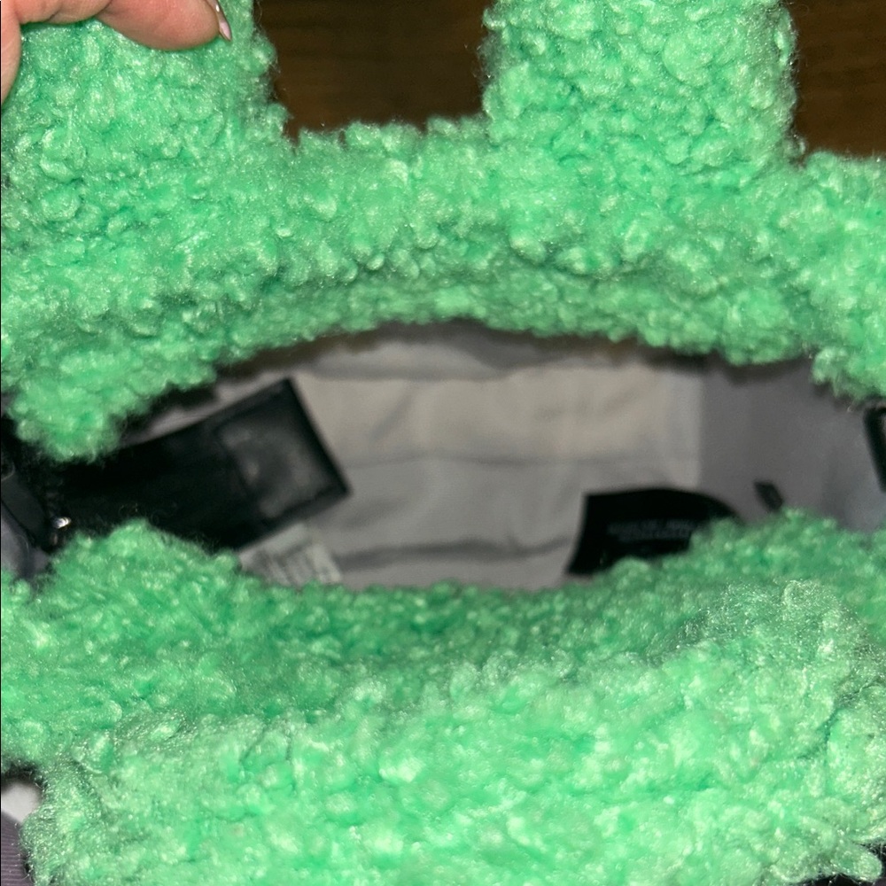 Marc Jacobs Mint Green Plush Tote - Picture 3 of 4